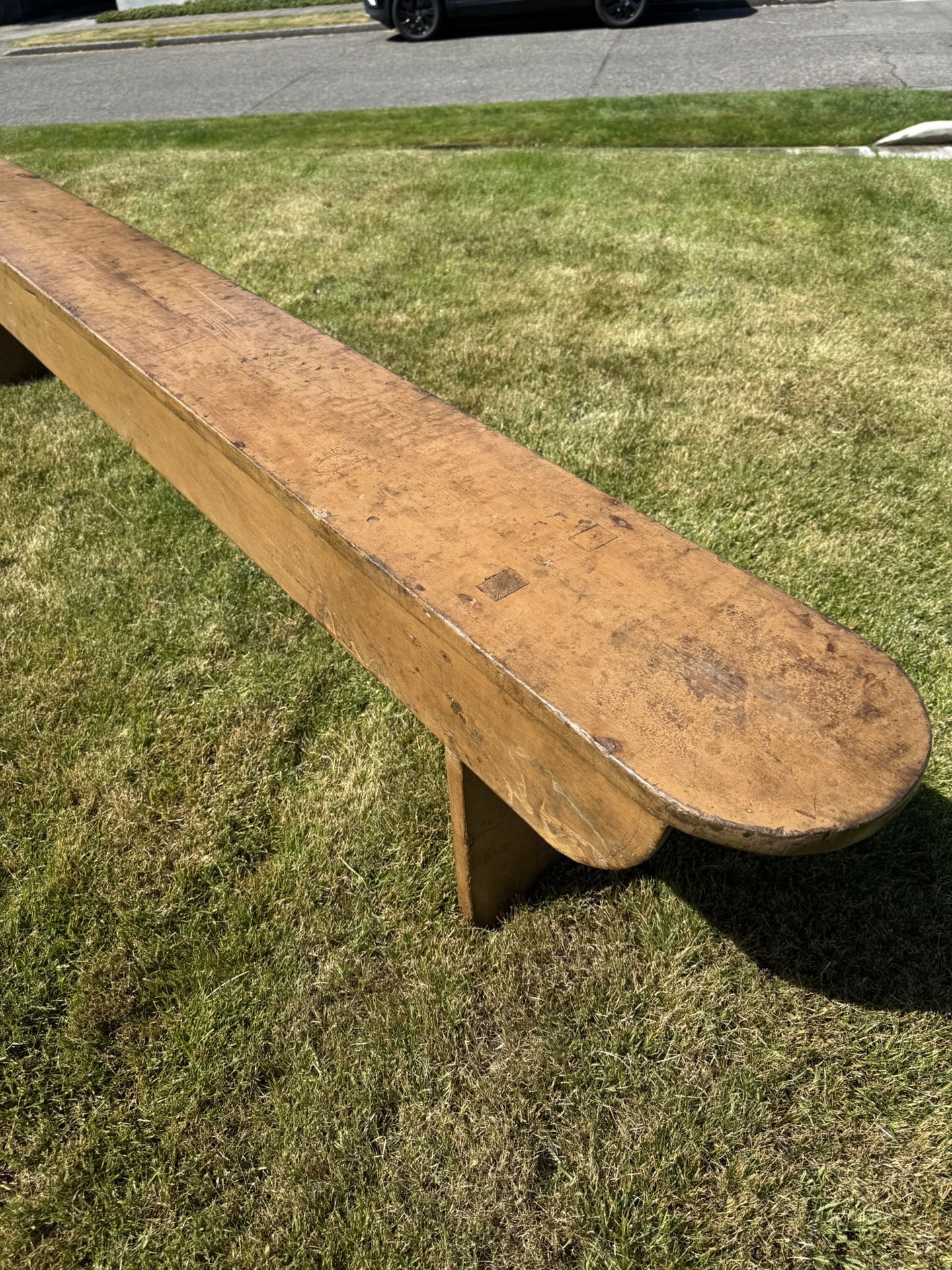 English Antique Pine Bench