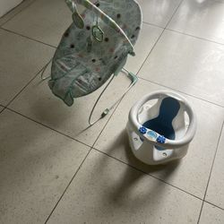 Bouncer And Holding Guard Baby Chair