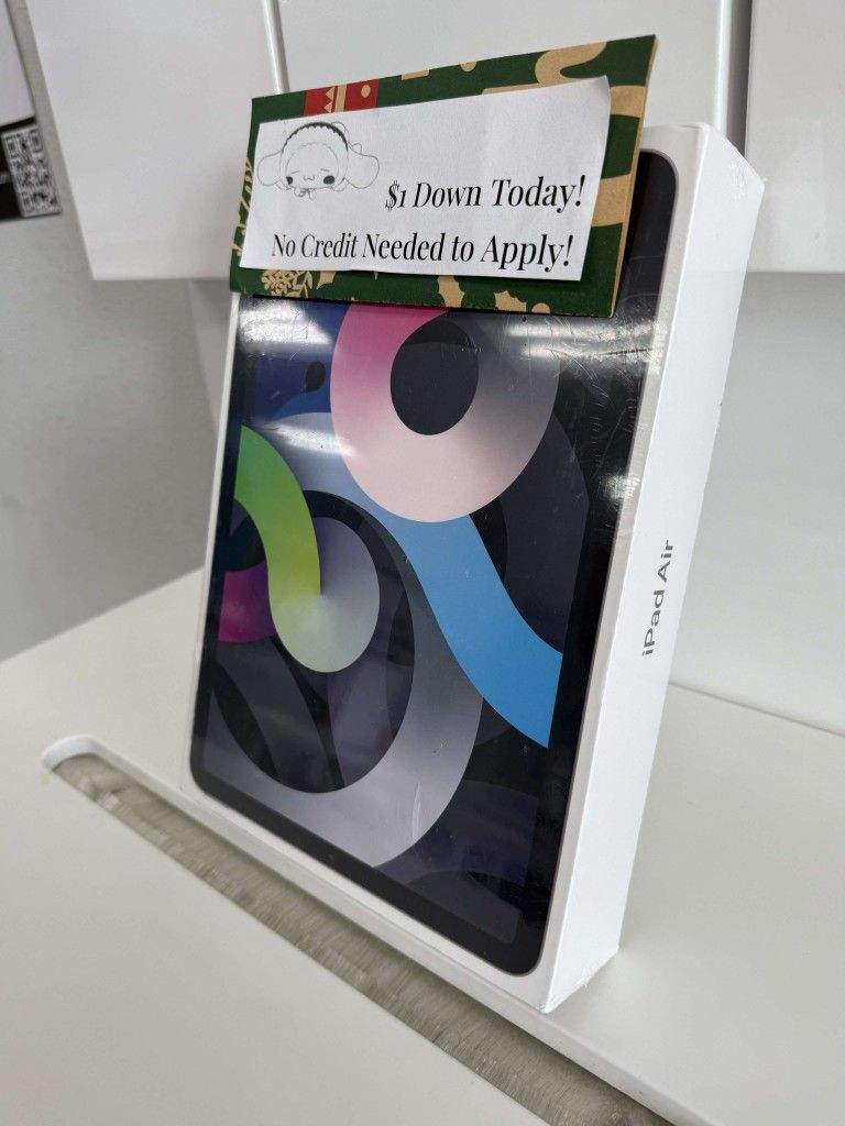 Apple IPad Air 4 Generation Tablet New - $1 To Take it Home same Day and Pay the Rest later!