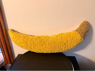 Vintage Room Essentials Tufted Banana Fruit Pillow