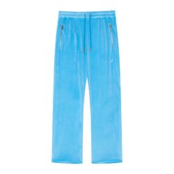  Blue Suede Casual Trousers 