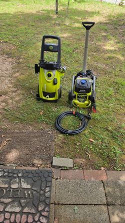 Sun joe and ryobi powerwashers