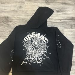 Black And White Spider Hoodie 