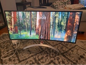 LG 34” curved monitor