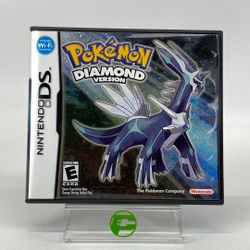 Pokemon Diamond (Nintendo DS, 2007) MISSING MANUEL