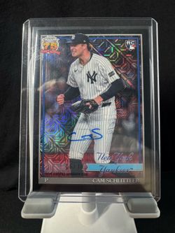2026 Silver Pack Cam Schlittler Black Auto /10