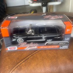 Diecast Toy, 1958 Chevy Impala 1.24 Scale.