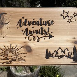 Adventure Awaits! Custom Engraving