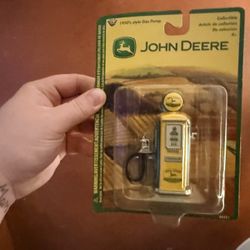 John Deere gas pump collectable 