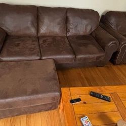 Couch, Chair, Ottoman Set