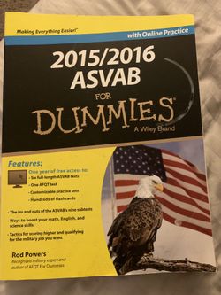 2015/2016 ASVAB for Dummies
