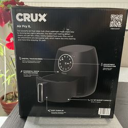 Crux (3.7 Qt ) Digital Fryer 
