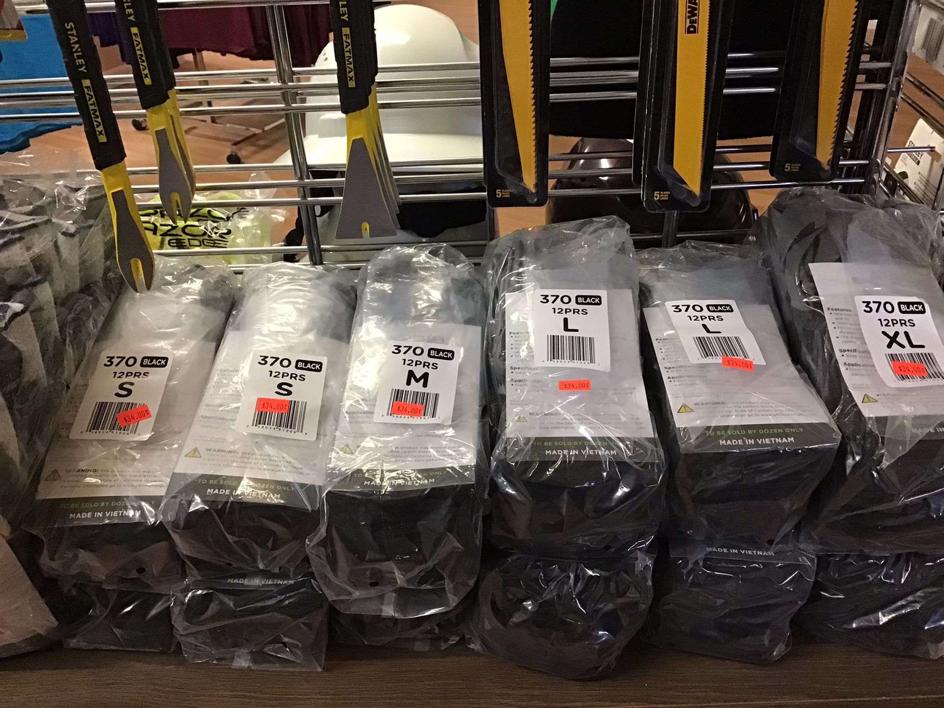 Atlas work gloves 12 pairs/Pack