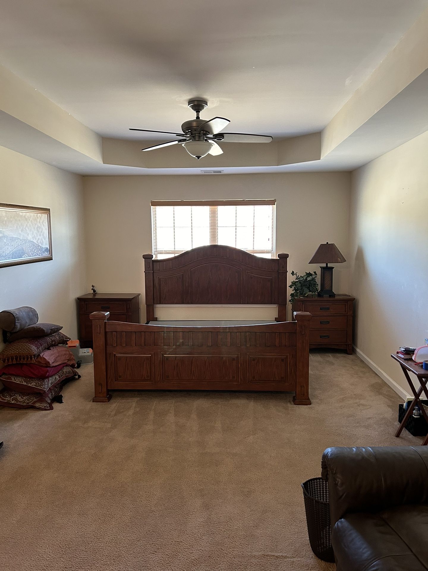 King Size Bed Frame With Matching Night Stands