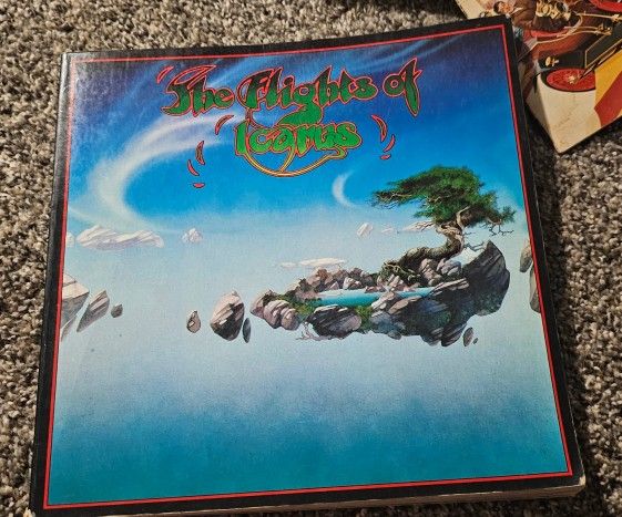 1977 The Flight Of Icarus Art Book