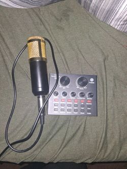 Mic And Sound Board