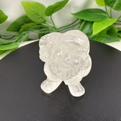 Crystal Quartz Santa