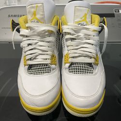 Jordan Retro 4 Vivid Sulfur Wm Sz 11.5 Mens Size 10