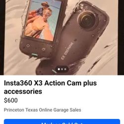 Insta360 Action Cam Plus Accessories 