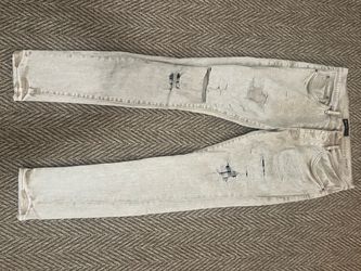 Tan Jeans Size 30 Purple Brand