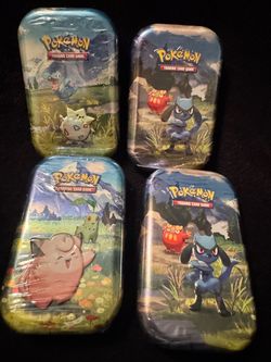 Pokemon Mini Tin