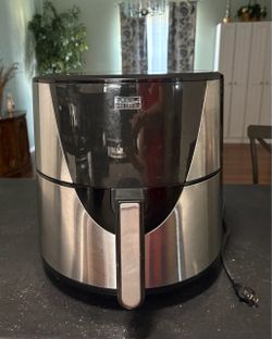 Bella Pro Series 8qt Digital Air Fryer Stainless Steel Touchscreen