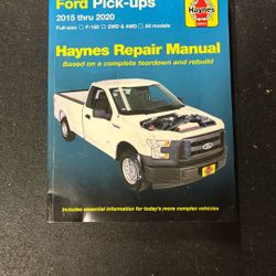 Haynes Repair Manual: F150 (2015-2020)