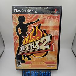 DDRMAX2 : Dance Dance Revolution 2 ( Sony Playstation 2 , PS2 , 2003 ) - CIB -