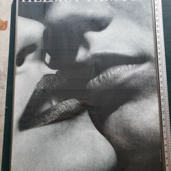 Helmut Newtown Kiss Framed Art Poster