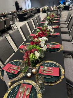 Floral Table Runners for Table Decor
