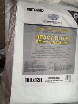 Lona heavy dury 10 x 12 ft