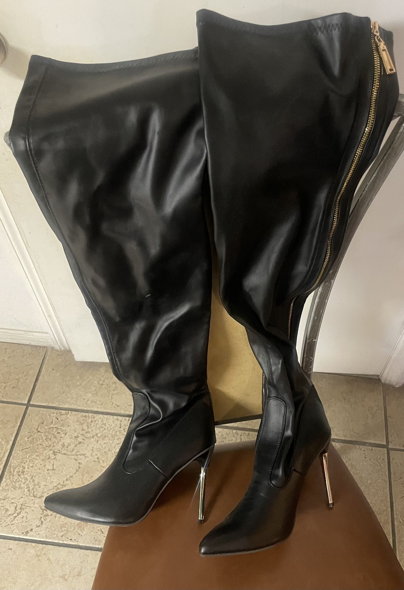 Tall Black Boots