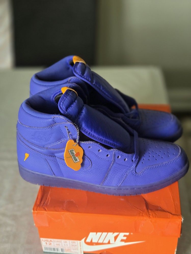Jordan 1 Purple Gatorade (Size 12)