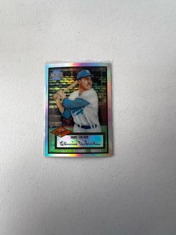 Duke Snider Reprint Refractor