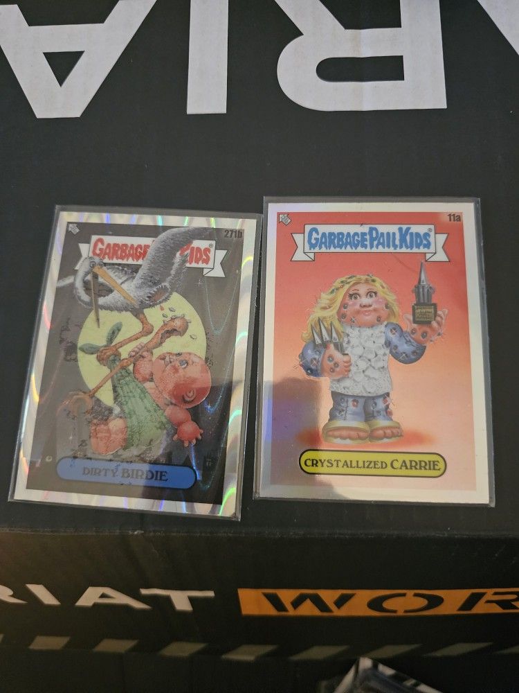 2 Garbage Pail Kids Inserts