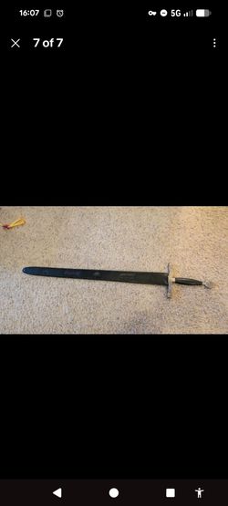 Pakistan Medieval Reproduction Sword Full Tang Steel Blade Metal Handle Scabbard