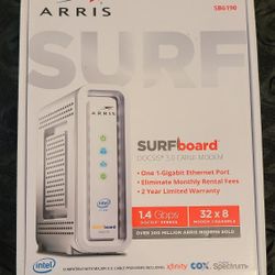 SB6190 Cable Modem DOCSIS 3.0 | Works with COX etc