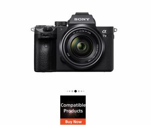 Sony a7iii with accessories