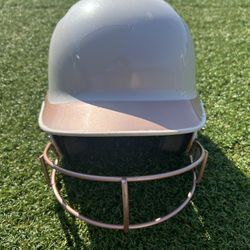 Adidas Batting Helmet White/Rose Gold 7” - 7 5/8” 