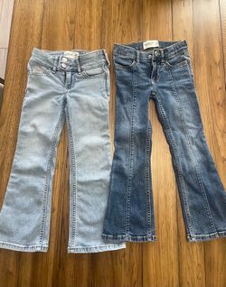 Jeans and Uniform skirts/pants size 4/5 & 6