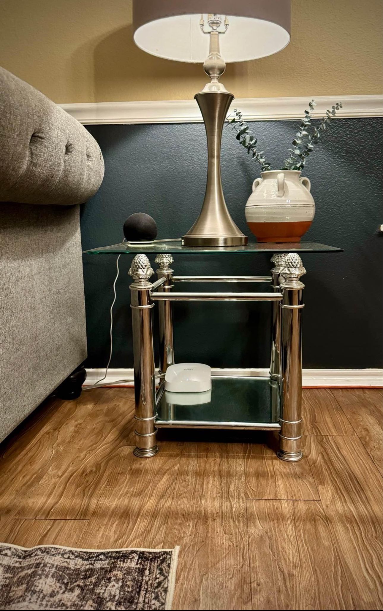 2 Glass Side Tables,All Products : American Fashion Style Bags On Sale