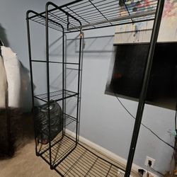 Simple Freestanding Clothes Organizer 
