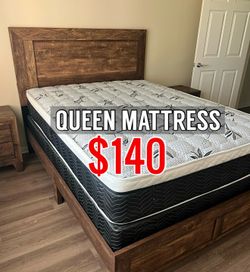 New Queen mattress only $140