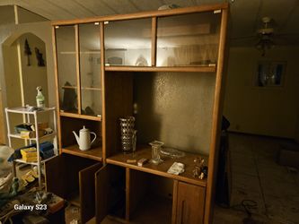 Free Entertainment Center, Ready To Upcycle