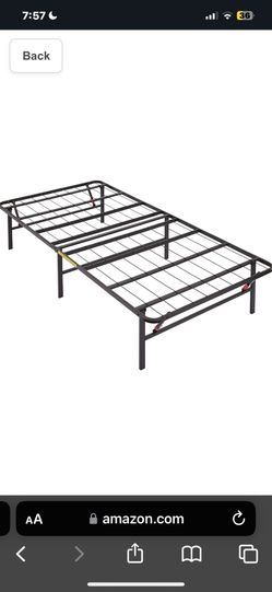 Metal Foldable Bed Frame For A Twin Mattress
