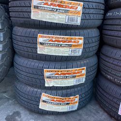 185/65/14 Vendo Set De Llantas Nuevas Marca Arroyo 