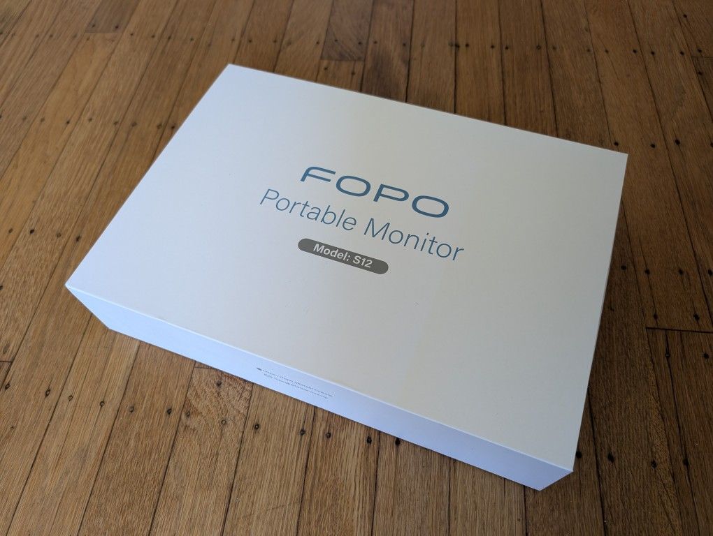 FOPO S12 portable monitor attachment