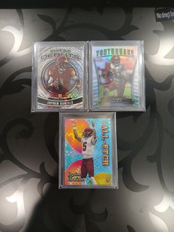 Jayden daniels topps RC refractors lot