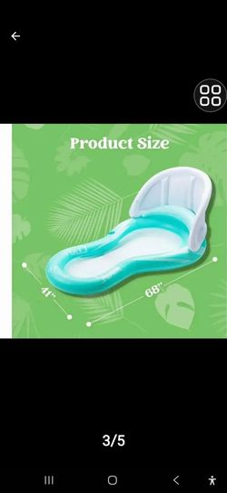 Sale!!💧New SLOOSH - Inflatable Pool Lounger 68in-up to 200lbs ( Reseda ca 91335)