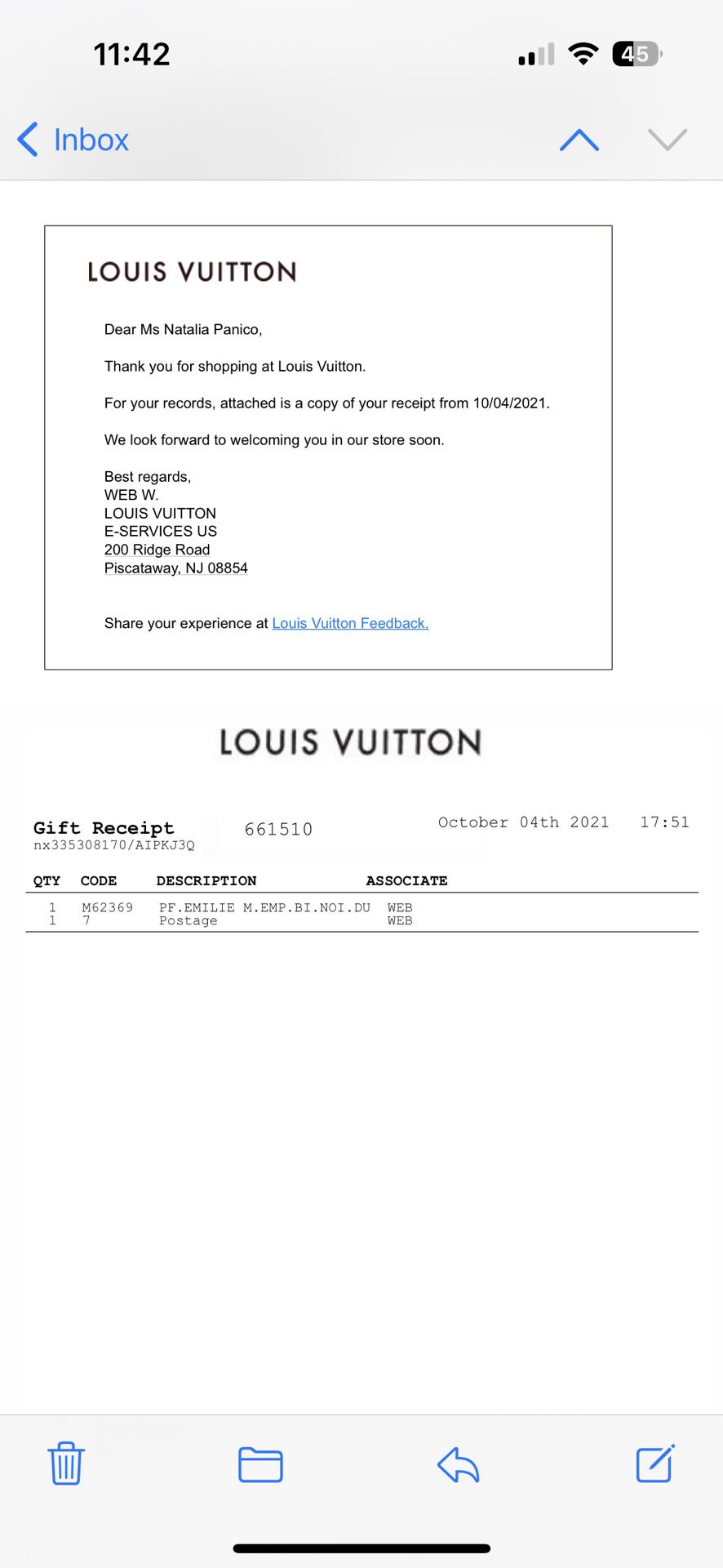 NIB Louis Vuitton 2 Way Color Emilie Wallet for Sale in Spring, TX - OfferUp
